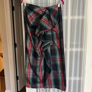 J. Crew Collection plaid skirt